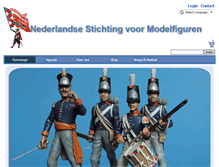 Tablet Screenshot of modelfiguren.nl